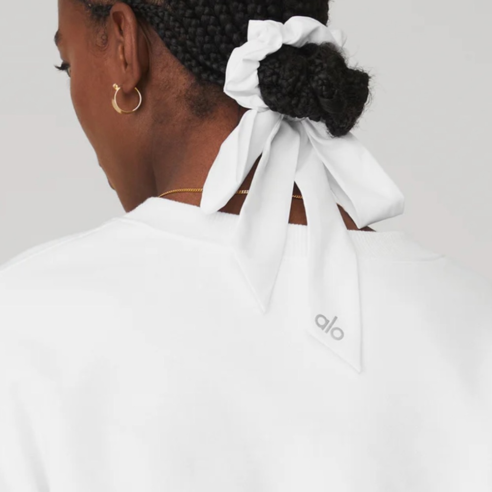 ALO Yoga Love Knots Tie Scrunchie NWT